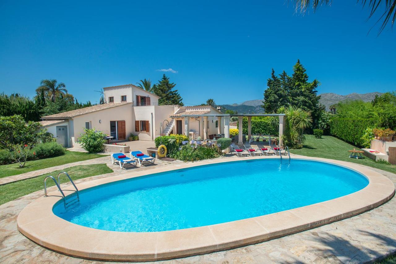 Owl Booking Villa Coloma - Luxury Retreat With Huge Pool Port de Pollença Dış mekan fotoğraf